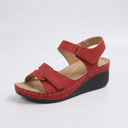 Ladies' Slip-On Wedge Sandal - Alena