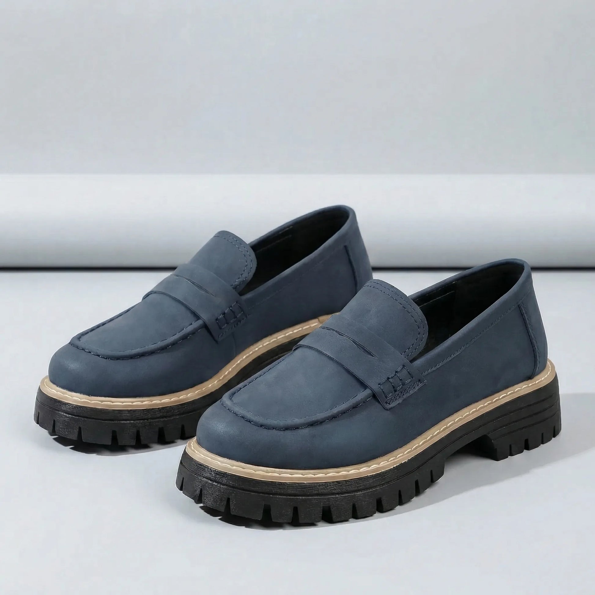 Ladies Slip On Loafers - Liv