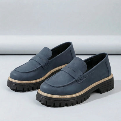 Ladies Slip On Loafers - Liv