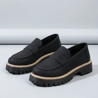 Ladies Slip On Loafers - Liv