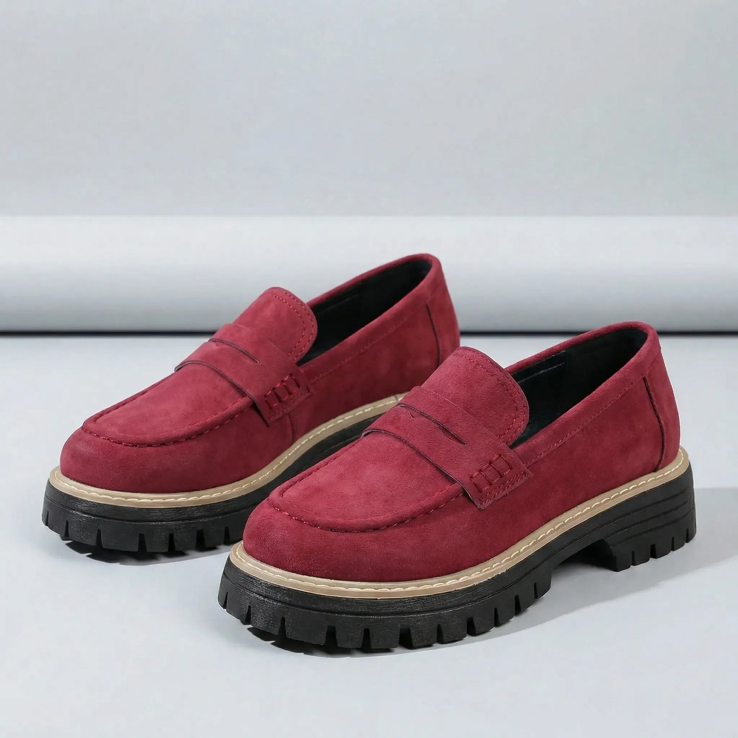Ladies Slip On Loafers - Liv