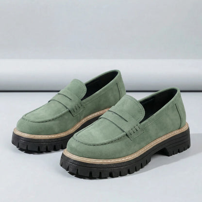 Ladies Slip On Loafers - Liv