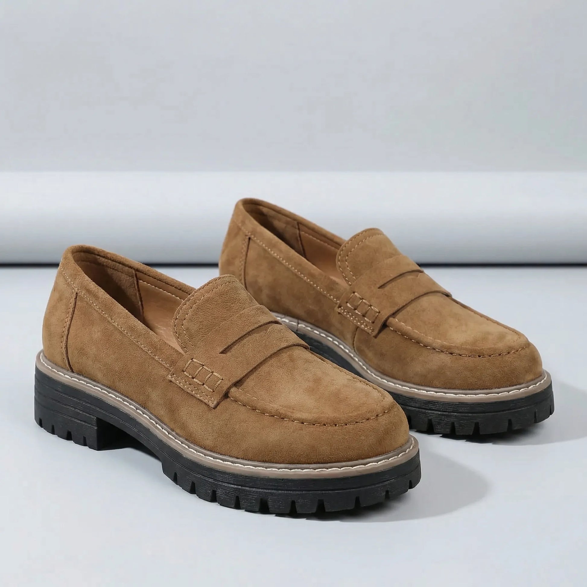 Ladies Slip On Loafers - Liv