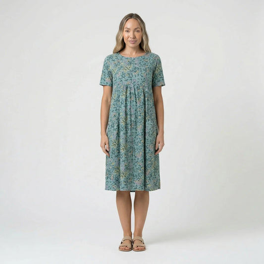 Ladies Smock Dress - Sandy