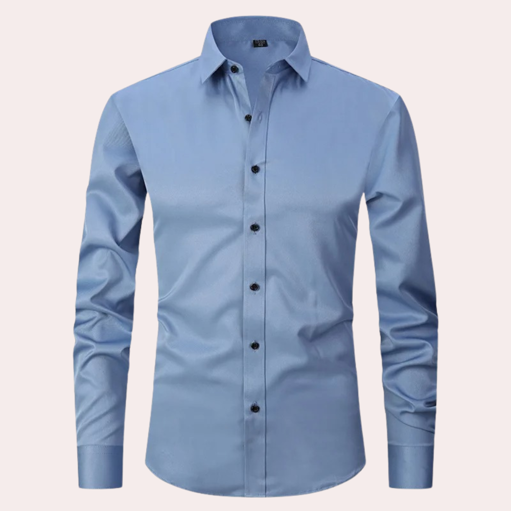 Langarm Slim Fit Hemd - Kian