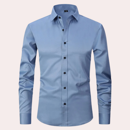 Langarm Slim Fit Hemd - Kian