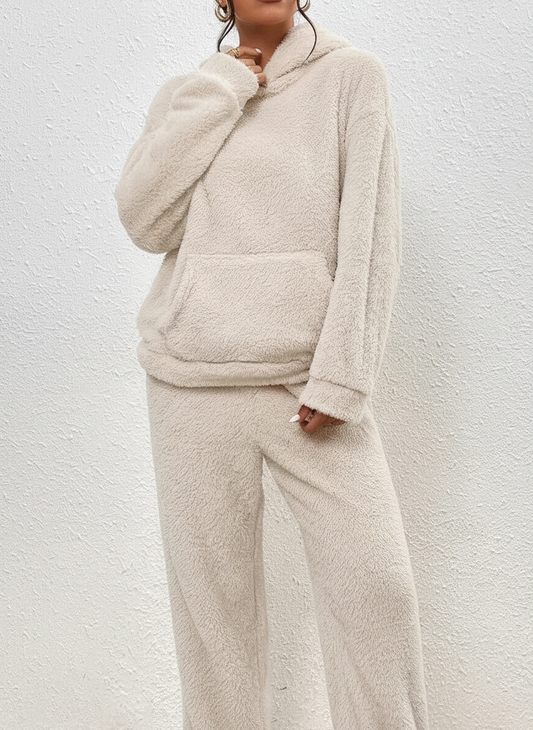 Langer Hoodie Mit Tasche -  Saskia