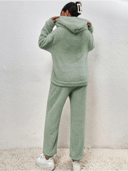 Langer Hoodie Mit Tasche -  Saskia