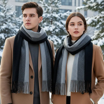 Long Cashmere Scarf - CashmereHaven