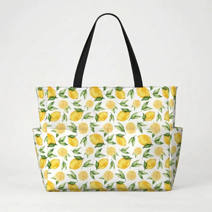 Large Printed Beach Bag - Zestira