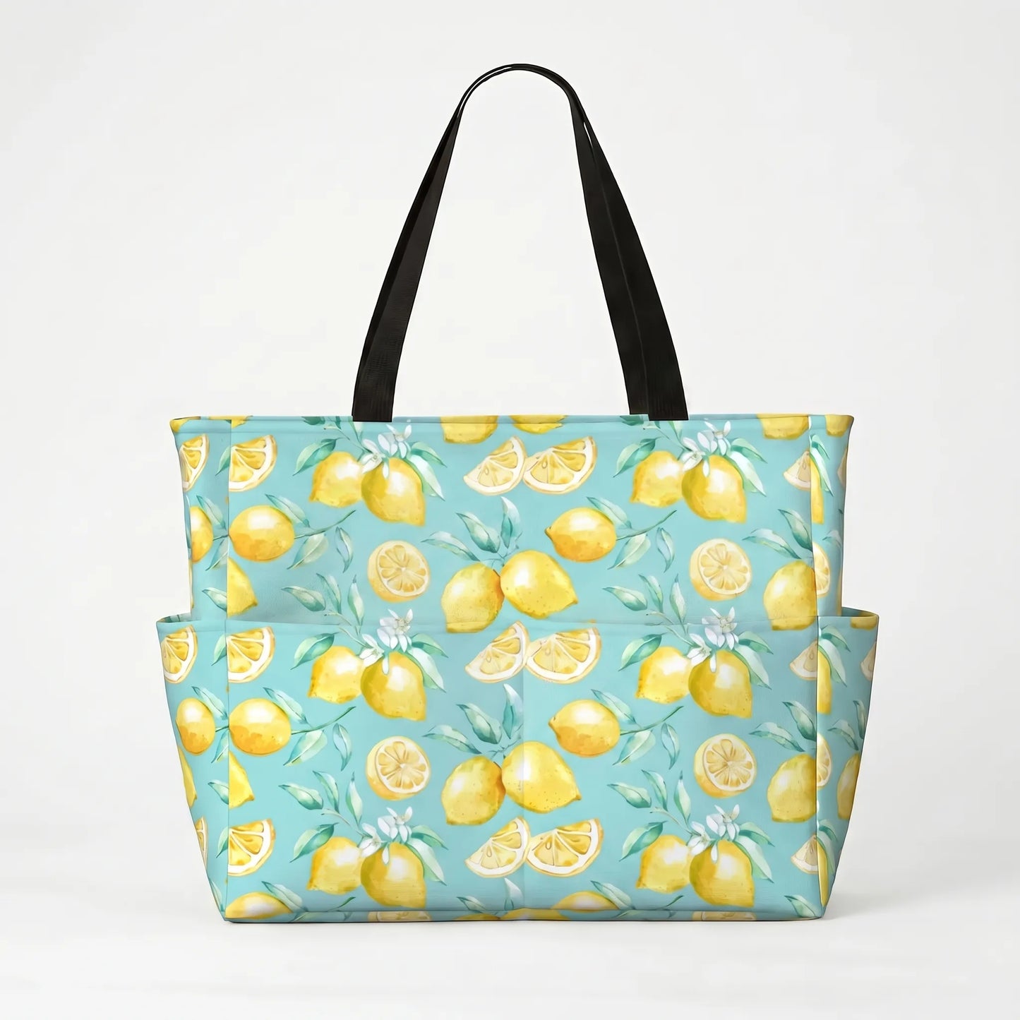 Large Printed Beach Bag - Zestira