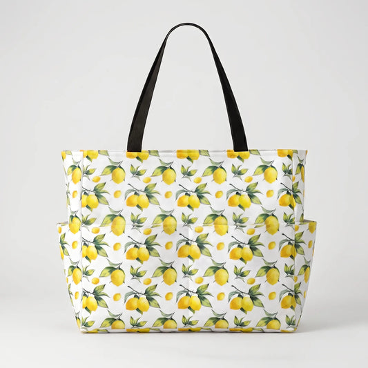 Large Printed Beach Bag - Zestira
