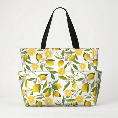 Large Printed Beach Bag - Zestira