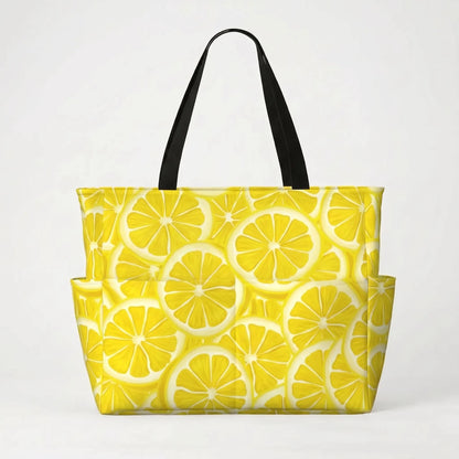 Large Printed Beach Bag - Zestira