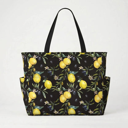 Large Printed Beach Bag - Zestira