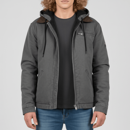 Lässige Kapuzenjacke Zum Layern - Yves