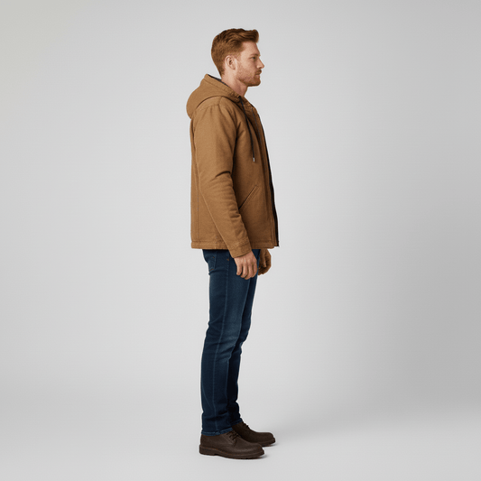 Lässige Kapuzenjacke Zum Layern - Yves