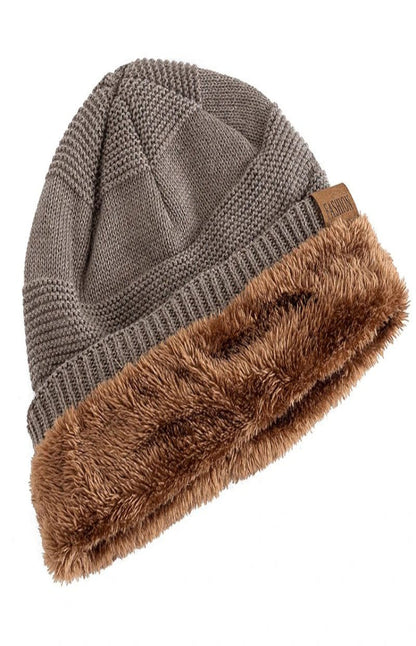 Lässige Slouchy-Strickmütze - Charlie