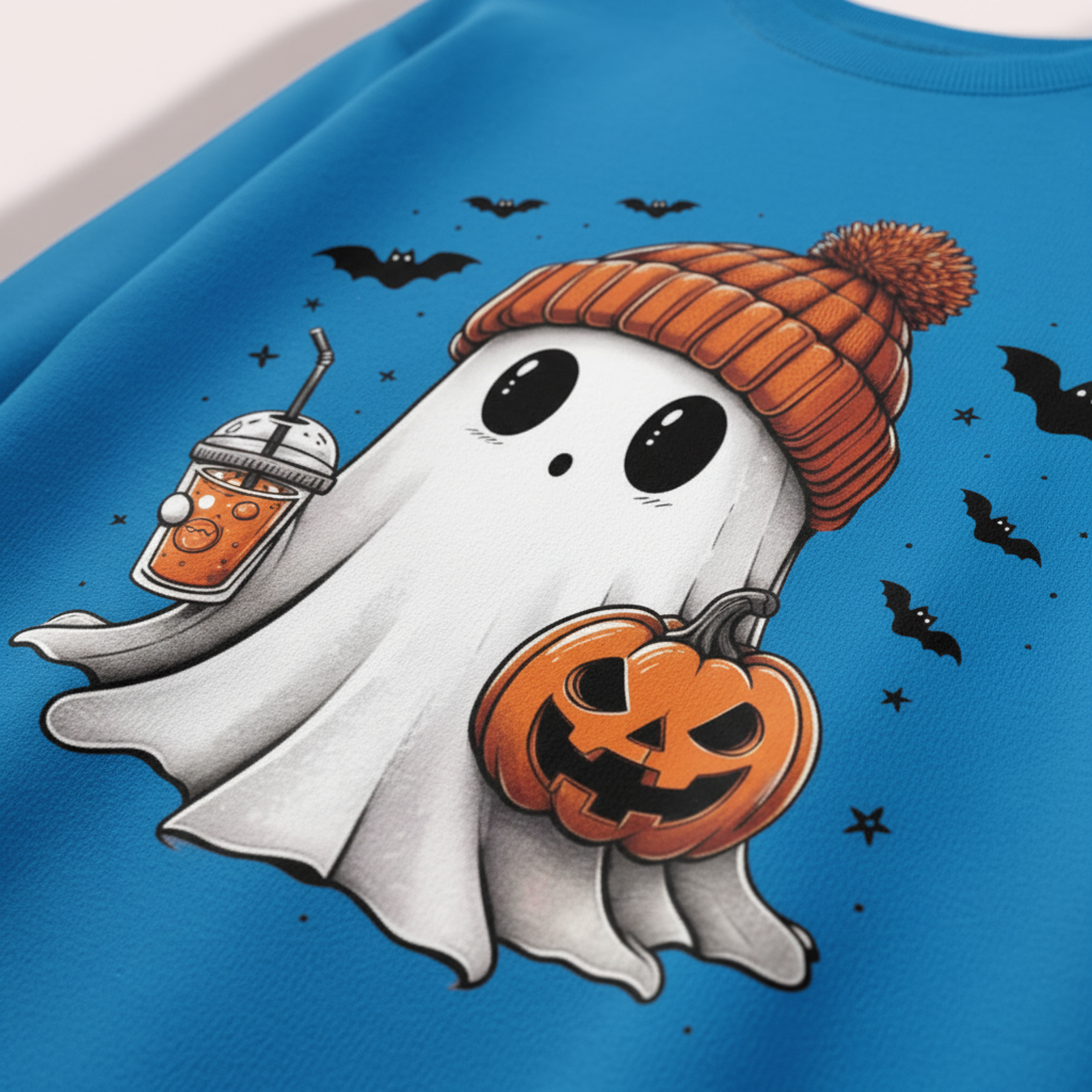 Lässiger Halloween Sweatshirt - Sarah