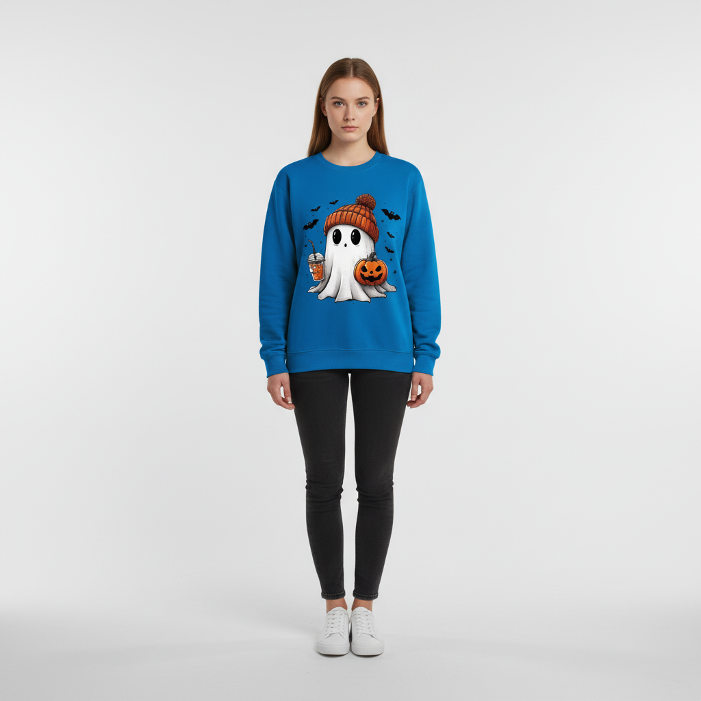 Lässiger Halloween Sweatshirt - Sarah