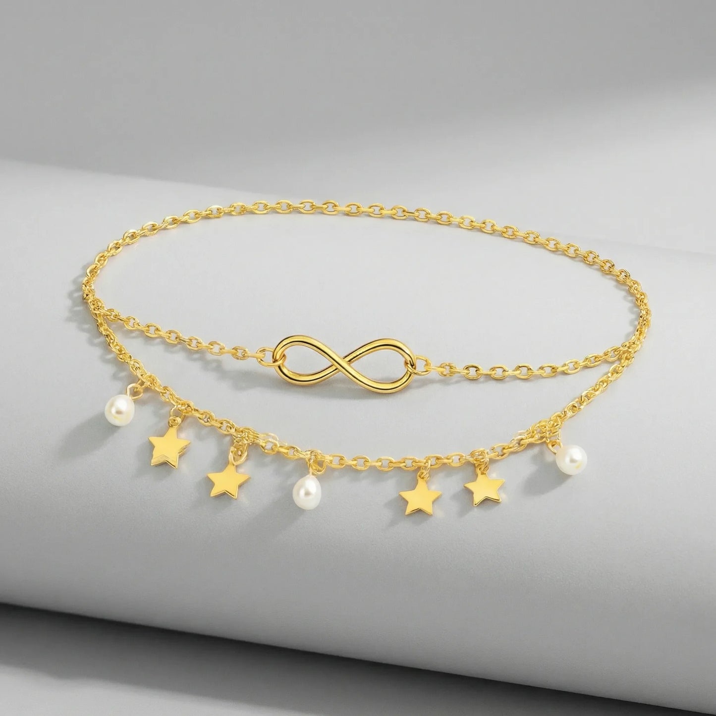 Layered Anklet - Tamina