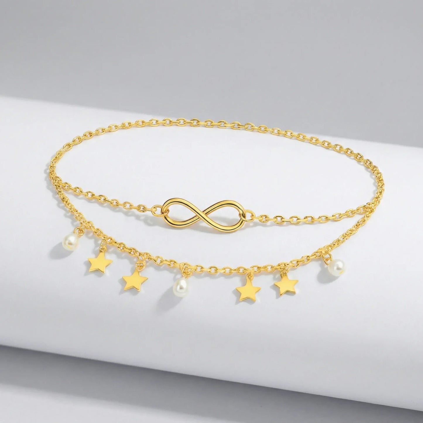 Layered Anklet - Tamina