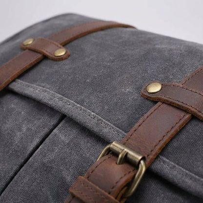 Leren Schouder Messenger Tas - MetroSatchel