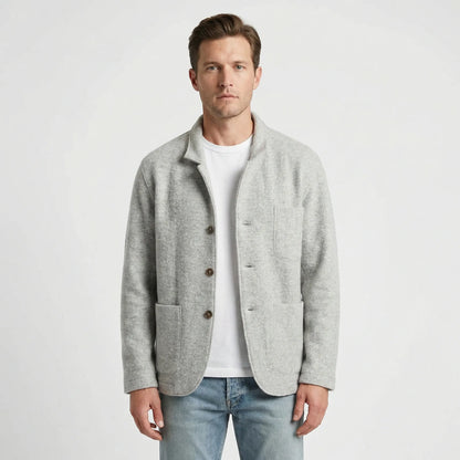 Lightly Structured Mens Blazer Jacket - Josua
