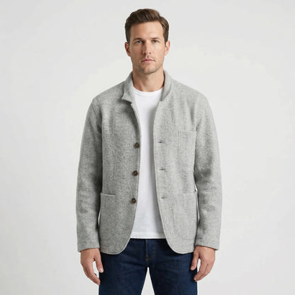 Lightly Structured Mens Blazer Jacket - Josua