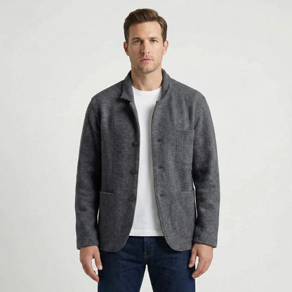 Lightly Structured Mens Blazer Jacket - Josua