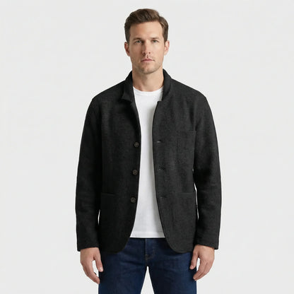 Lightly Structured Mens Blazer Jacket - Josua