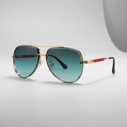 Lightweight Aviator Sunglasses - Marleen