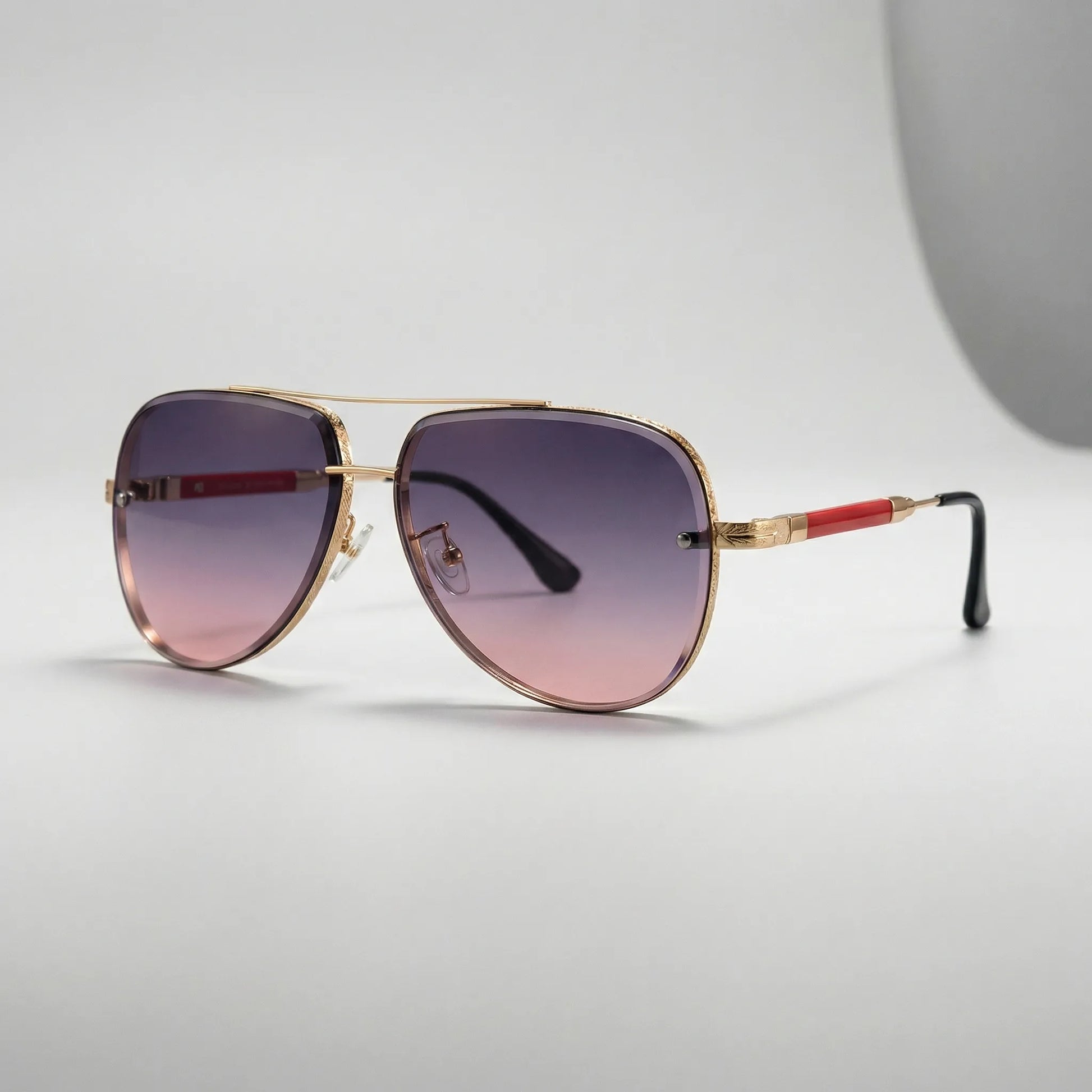 Lightweight Aviator Sunglasses - Marleen