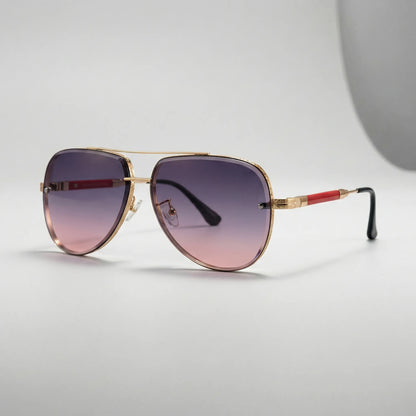 Lightweight Aviator Sunglasses - Marleen