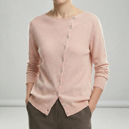 Lightweight, Cosy Knit Cardigan - Lenya