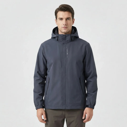 Lightweight Hooded Outdoor Rain Jacket -  Torrex