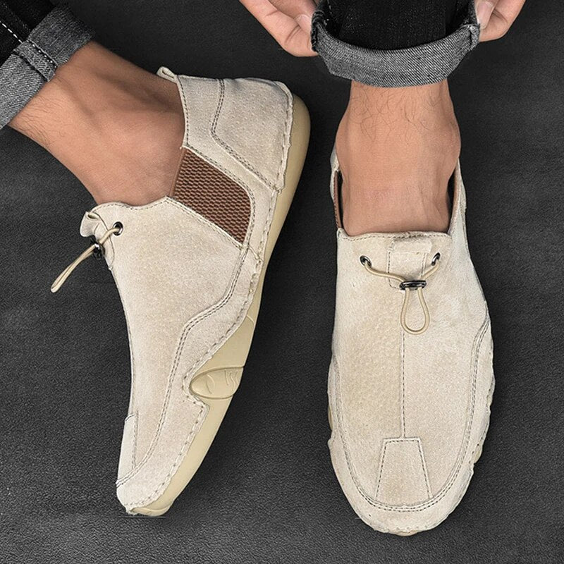 Lightweight Men's Slip-On In Casual Style - Kelly