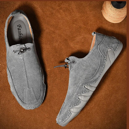 Lightweight Men's Slip-On In Casual Style - Kelly