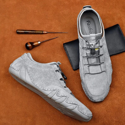 Lightweight Men's Slip-On In Casual Style - Kelly