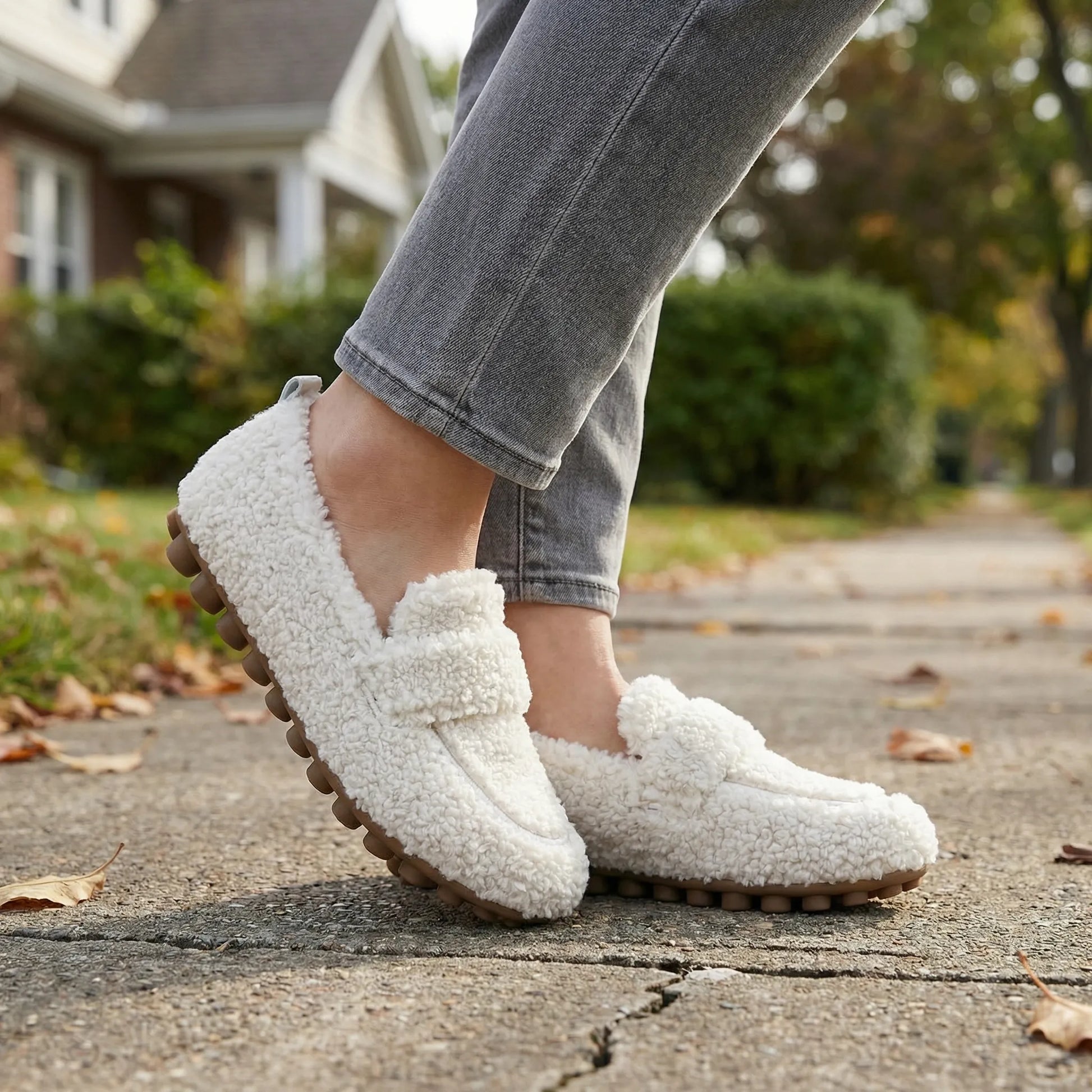 Lightweight Non-Slip Loafer - Bianka