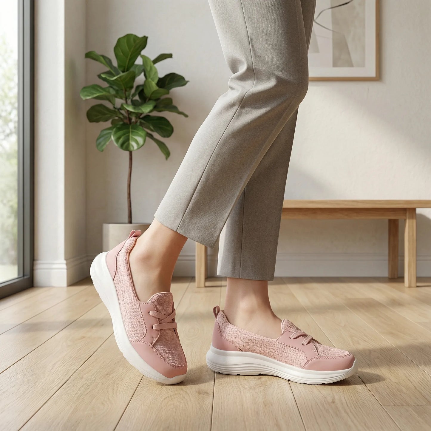 Lightweight Orthopaedic Trainers - Leticia