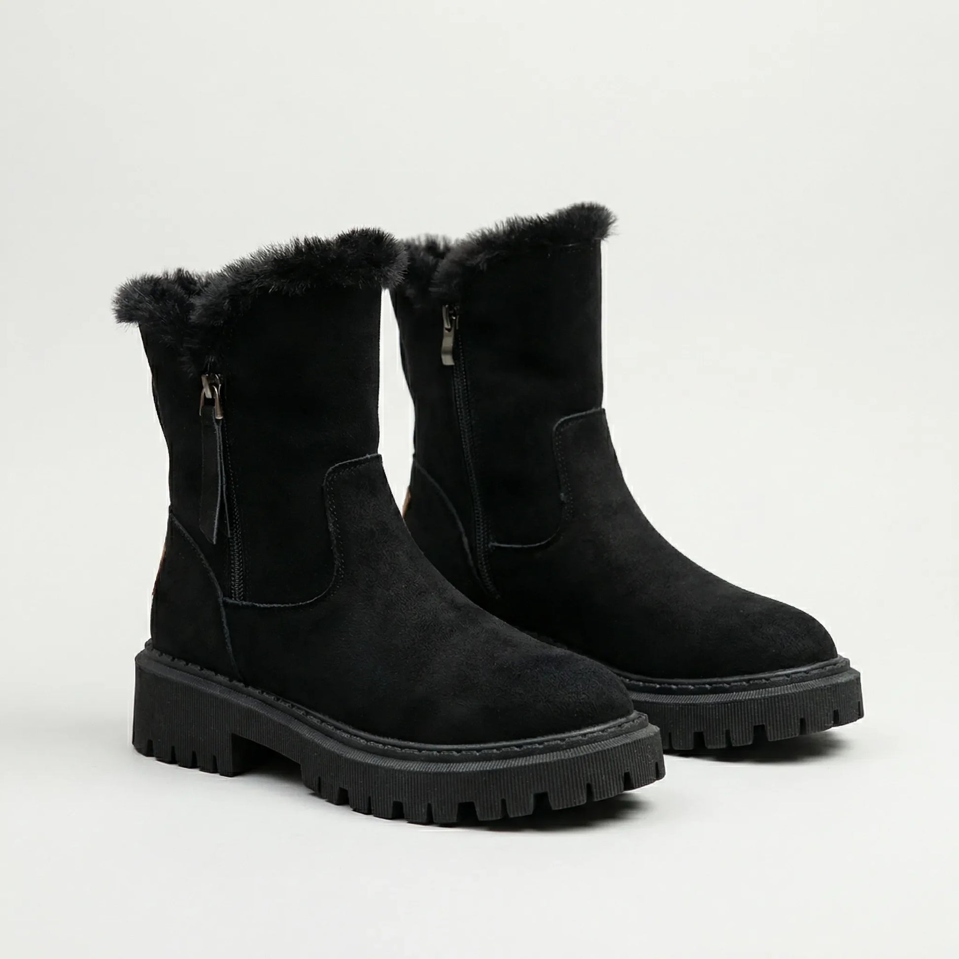 Lined Ladies Ankle Boots - Charleen