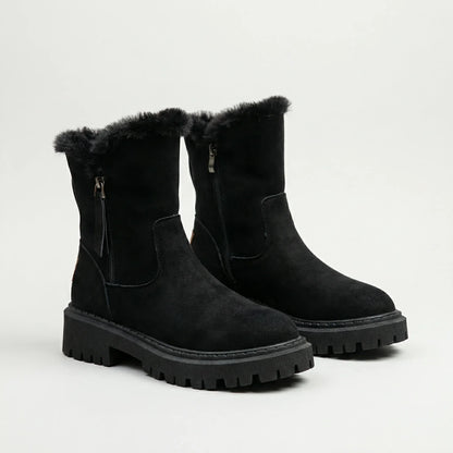 Lined Ladies Ankle Boots - Charleen
