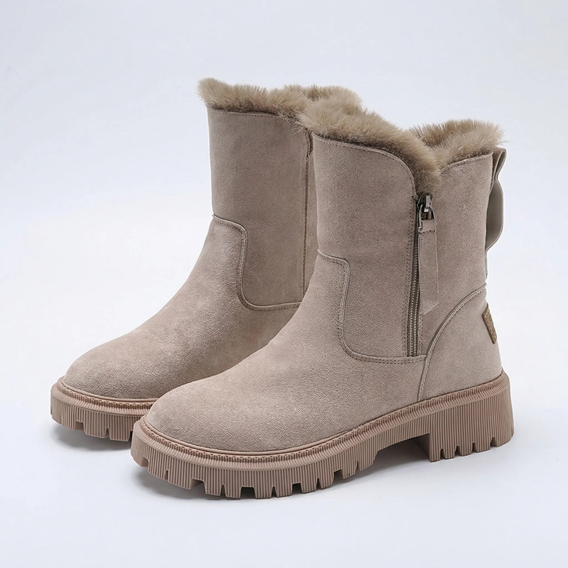 Lined Ladies Ankle Boots - Charleen