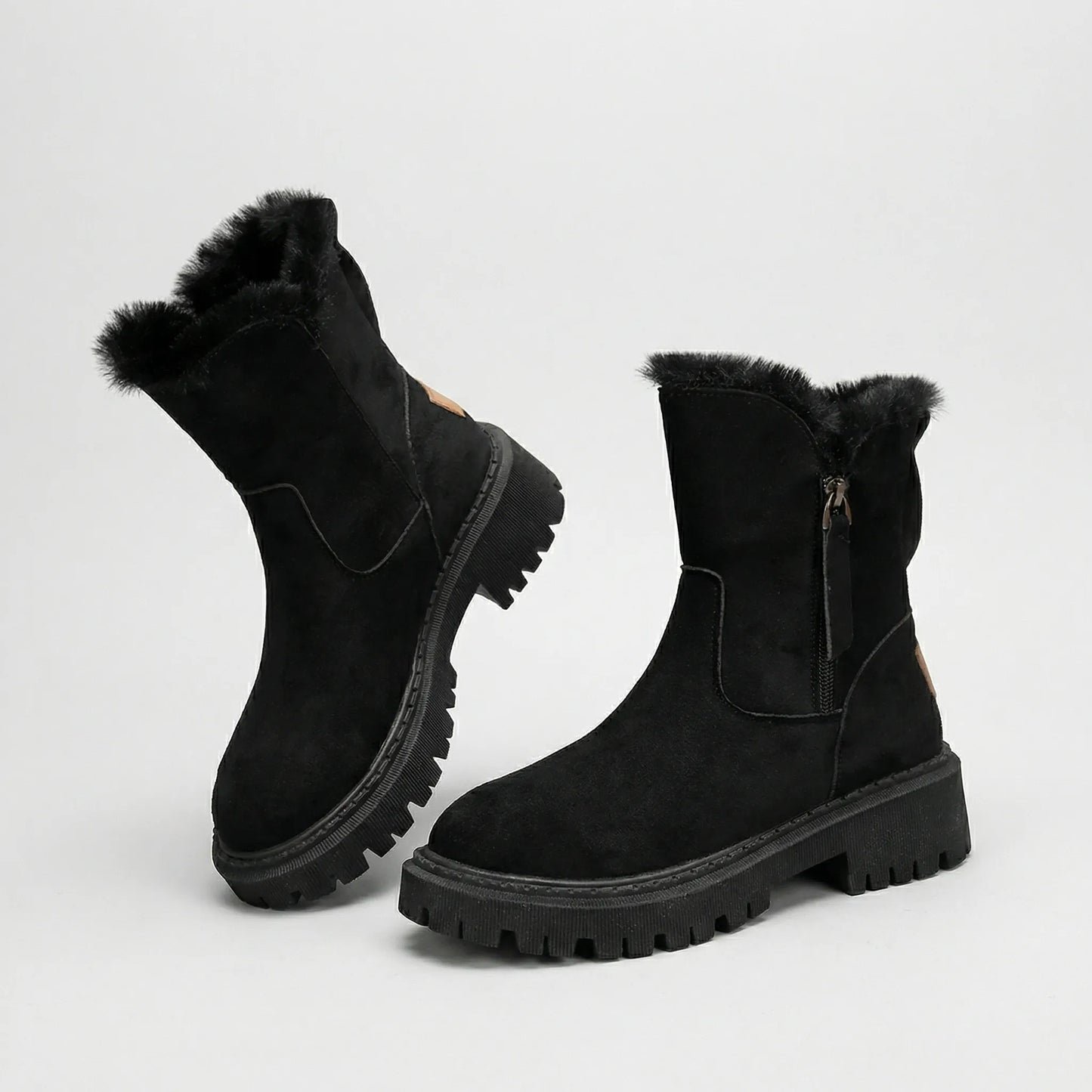 Lined Ladies Ankle Boots - Charleen