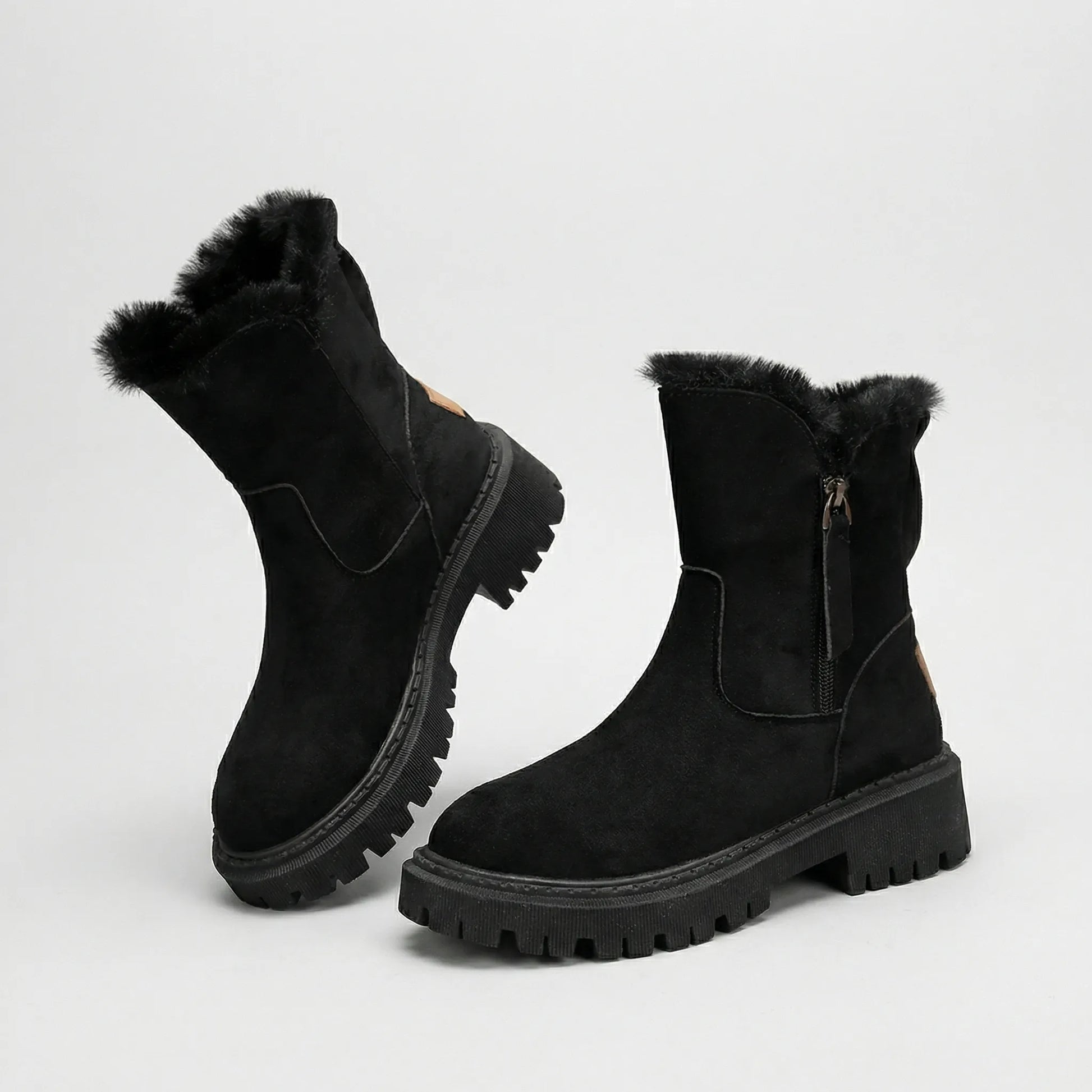 Lined Ladies Ankle Boots - Charleen