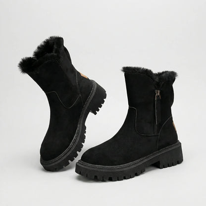 Lined Ladies Ankle Boots - Charleen