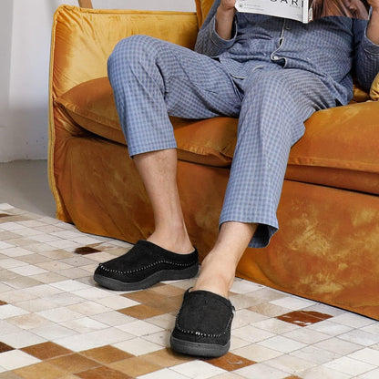 Lined Men's Slipper With A Sturdy Sole - Benjamin