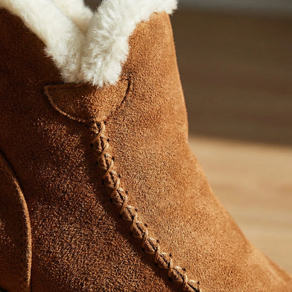 Lined Orthopaedic Boots - Leana