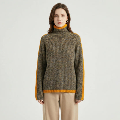Locker Geschnittener Rollkragenpullover - Ayleen